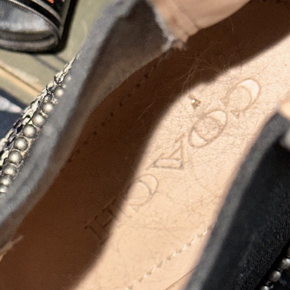 Coach Bowery Western cowgirl Bootie Snakeskin ankle boots sz 5.5 EUR 36 - Picture 8 of 17